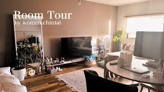 【ルームツアー】1LDK一人暮らし|広めのリビングで開放感のあるお部屋紹介|roomtour