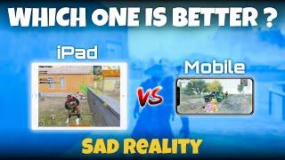iPAD VS iPHONE WHICH ONE IS BETTER FOR PUBG/BGMI COMPARISONSAD REALITY OF iPAD PLAYERS MEW2