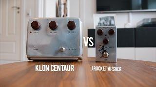 Klon Centaur VS J Rocket Audio Archer (comparison)