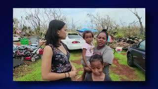 Yigo woman looks out at what was once her home in Wusstig Road