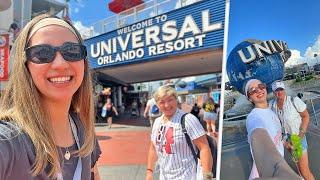 LLEVÉ a mi mamá por PRIMERA VEZ a UNIVERSAL STUDIOS ORLANDO