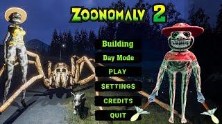 Zoonomaly 2⭐Official Full Game Play | Zookeeper Red End Machine And Wife Zoo Fight Boss Giant Spider