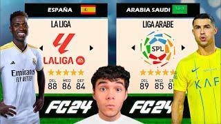 LA LIGA vs LIGA ARABIA SAUDI en EA FC 24