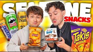 Wir ESSEN extrem seltene SNACKS ️ mit CrispyRob