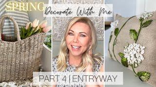 *SPRING* DECORATE WITH ME! ENTRYWAY | ENGLISH GARDEN INSPIRED HOME DECOR 2022