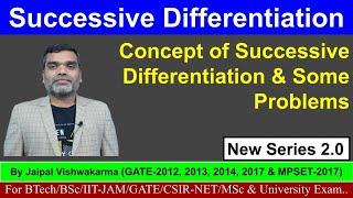 Differential Calculus II Successive Differentiation- Concept & Problems II Lecture-1