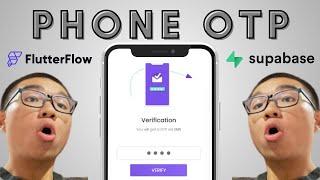 Working 2024 Method! Phone OTP in FlutterFlow and Supabase