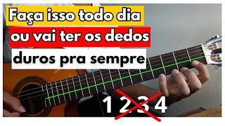 3 Exercícios Poderosos Para Soltar Os Dedos No Violão (Dedos Mais Rápidos e Menos Curtos)