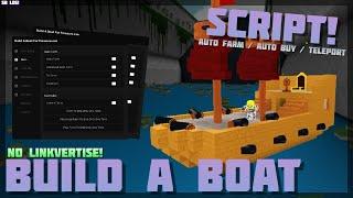 [Hub! ] Build a Boat for Treasures  No Linkvertise! Auto Farm / Auto Buy  PC & Mobile! (2024)