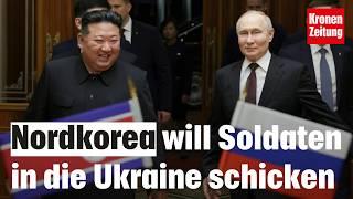 Nordkorea will Soldaten in die Ukraine schicken | krone.tv NEWS