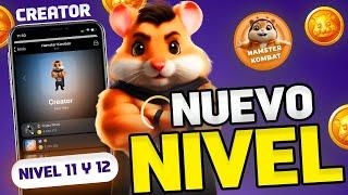 NUEVOS NIVELES Debes alcanzarlos en Hamster kombat  GANA DINERO