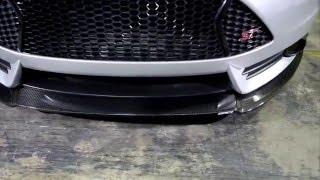 California Pony Cars “NXT Generation” 2013-2014 Ford Focus ST Front Splitter
