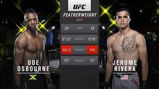 Ode Osborn vs Jerome Rivera