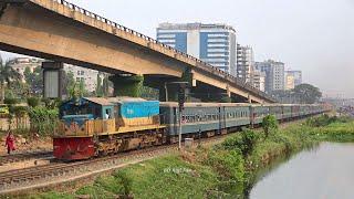 Dhaka Mail Train | Chittagong-Dhaka route route metre gauge train | Bangladesh railway