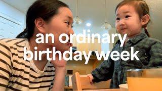 my first birthday as a mom of 2 // week in the life vlog