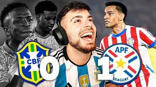 LA COBRA REACCIONA A LA INCREÍBLE VICTORIA DE PARAGUAY POR 1-0 A BRASIL. ¿VINICIUS DESAPARECIDO?