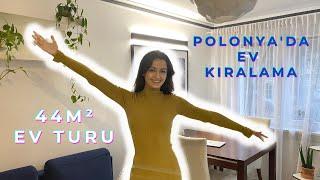 EV TURU | POLONYA’DA EV KIRALARI | 44m2 minimalist ev turu