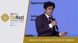 Session on Alternative Data in Finance