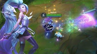 Wild Rift: KDA ALL OUT Seraphine Skin Gameplay