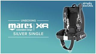 XR-Rec Silver Single Backmount Set | Unboxing | @simplyscuba