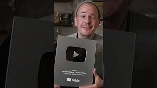 Unboxing my SILVER YouTube Play Button #shorts