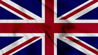 United Kingdom Flag Waving Background | HD | ROYALTY FREE