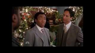 Community - Troy & Abed try not to embarass Shirley & Andre