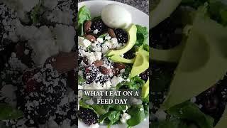 WHAT I EAT ON FEED DAY | Fat Burning Food  | Vlogmas Day 10 #fatloss #weightloss #weightlossjourney