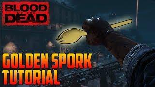 BLOOD OF THE DEAD: GOLDEN SPORK/Goldener Löffel Tutorial (Black Ops 4 Zombies)