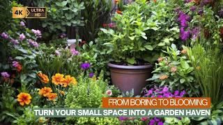 From Boring to Blooming: Turn Your Small Space into a Garden Haven!