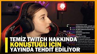 Pqueen'i, Yayında Adresini ve Telefon Numarasını Bit ile Atarak TEHDİT Ediyorlar #temiztwitch