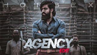 ROCKY BHAI - AGENCY EDIT | KGF CHAPTER 2 EDIT | Agency Rocky Bhai Edit | Talha Anjum Song Edit