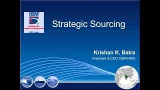 'Strategic Sourcing'