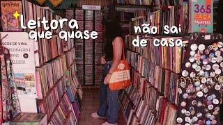 Finalmente saí de casa! *viagem, sebo, livros, música & paz*