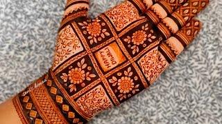 Diwali special stylish mehndi design | festive mehndi design | new front hand mehndi design | henna