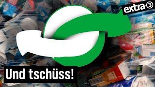 Recycling-Lüge: Unser Müll geht auf Weltreise | extra 3 | NDR