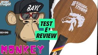 MONKEY LONG PIPS OX AND UNICORN BLADE BY SAUER & TRÖGER | TEST AND REVIEW 