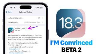 iOS 18.3 Beta 2 is OUT - I’M CONVINCED!