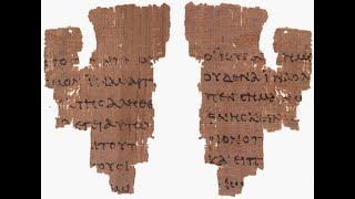 St. John’s Fragment. The Ryland’s Library Papyrus P52. Biblical Evidence.