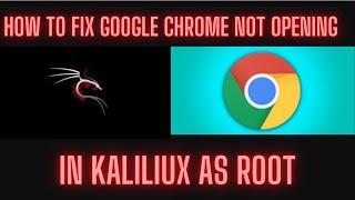 how to Fix Google Chrome Not Opening On Kali Linux | 100%