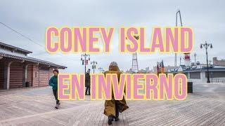 CONEY ISLAND, NEW YORK, EN INVIERNO