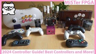 MiSTer FPGA 2024 Controller Guide! Best MiSTer FPGA Controllers, USB Adapters, Snac, Snax and More!