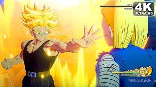 Trunks Kills Android 17 & Android 18 Scene - DRAGON BALL Z KAKAROT Trunks The Warrior Of Hope