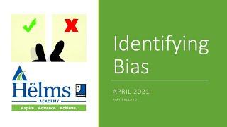 Identifying Bias | GED, HiSET, and TASC | Social Studies and Language Arts Prep