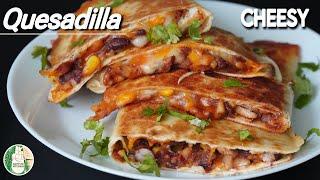 Quesadillas recipe - Make Taco bell style Quesadillas recipe - Mexican recipe Sattvik Kitchen