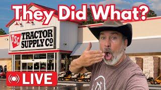 Did You See What TRACTOR SUPPLY Did TODAY? | Tuesday Night LIVE!!!