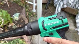 Enegitech, 18V, Lithium-Ionen,, schnurlos, Blindnietwerkzeug, mit Makita Akkus verwenden