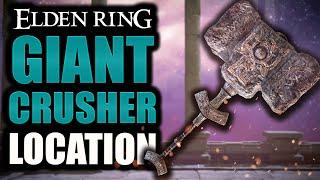 Elden Ring: Giant Crusher Location (POWERFUL WEAPON)