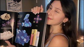 MY FAVORITE ASMR FOR SLEEP 🩵️ books, tracing, tapping, spanish trigger words :)