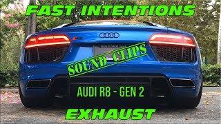 Fast Intentions Audi R8 Gen 2 Exhaust vs. OEM - Sound Clips